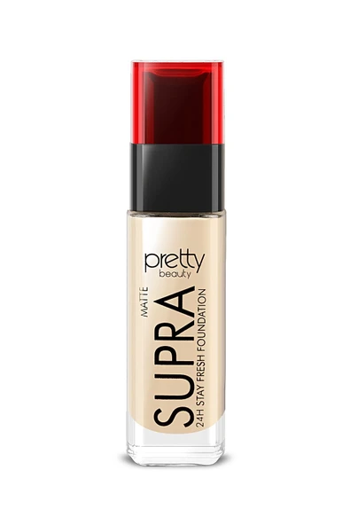 Pretty Beauty 24 Saat Kalıcı Matte Supra Fondöten ürün görseli 1