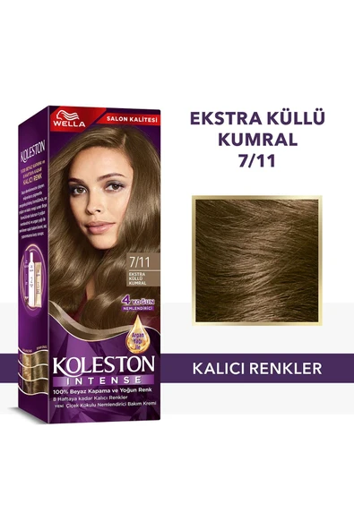 Koleston Intense Saç Bayası 7.11 Extra Küllü Kumral ürün görseli 1
