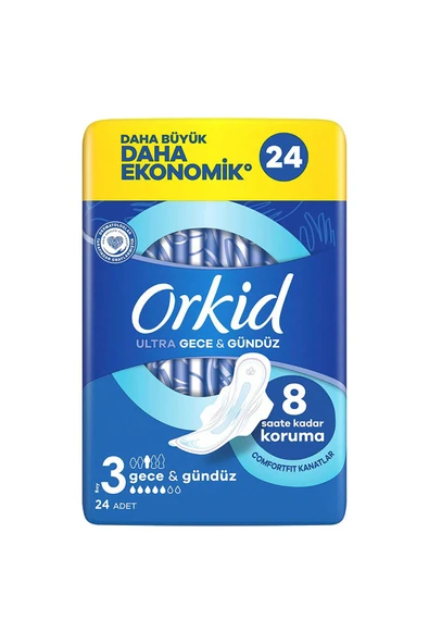Orkid Ultra Ekstra 3 Boy Gece - Gündüz  24 lü ürün görseli 1