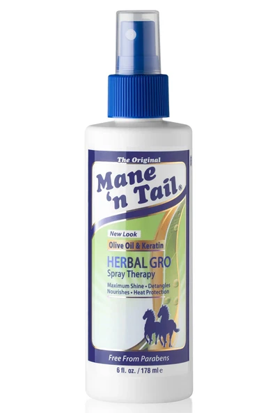 Mane'n Tail Herbal Gro Durulanmayan Saç Bakım Spreyi 178ML ürün görseli 1