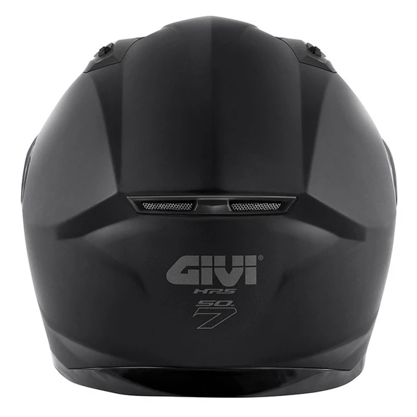 GIVI 50.7 MAT SİYAH KASK - Resim 3