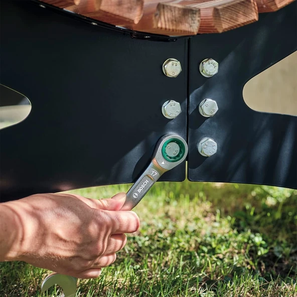 Bosch 8 Parça Kombine Anahtar Seti - Resim 8