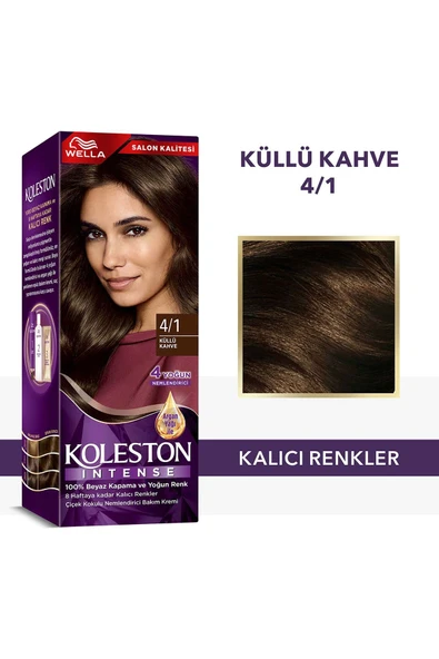 Koleston Intense Saç Bayası 4.1 Küllü Kahve ürün görseli 1