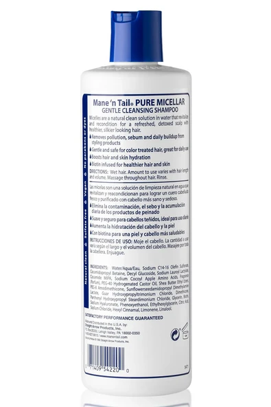 Mane'n Tail Micellar Sülfatsız Şampuan 331ML - Resim 2