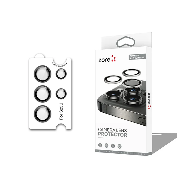 Galaxy S25 Ultra Premium Safir CL-12 Kamera Lens Koruyucu ürün görseli 1