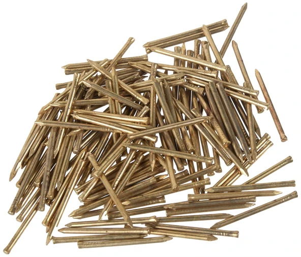 Çelik Çivi Sarı Başsız 2x30 - Resim 2