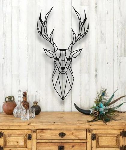 GEYİK METAL DUVAR DEKORU - Resim 3