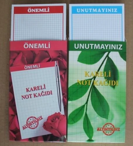 ALTINYILDIZ UNUTMAYINIZ NOT KAGIDI 50LI KAREL 8x14 ürün görseli 1