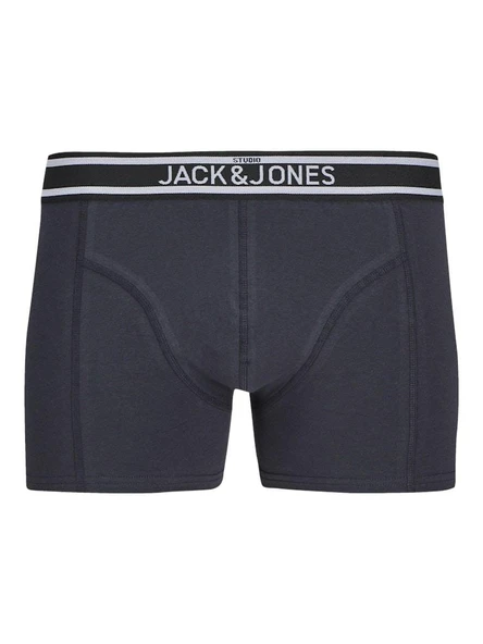 Jack Jones Teddy Solıd 3 Lü Paket Erkek Boxer 12272108 - Resim 2
