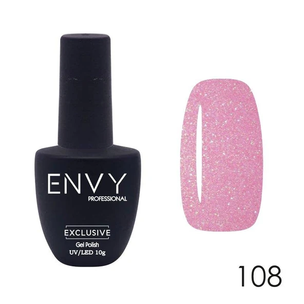 Envy Kalıcı Oje Exclusive Seri Parıltılı Menekşe Nude 10gr No:108 ürün görseli 1