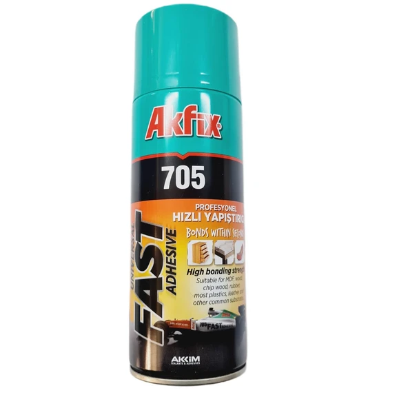 Akfix 705 Hızlı  Kit  Spreyi 400ML  / 2 adet - Resim 4