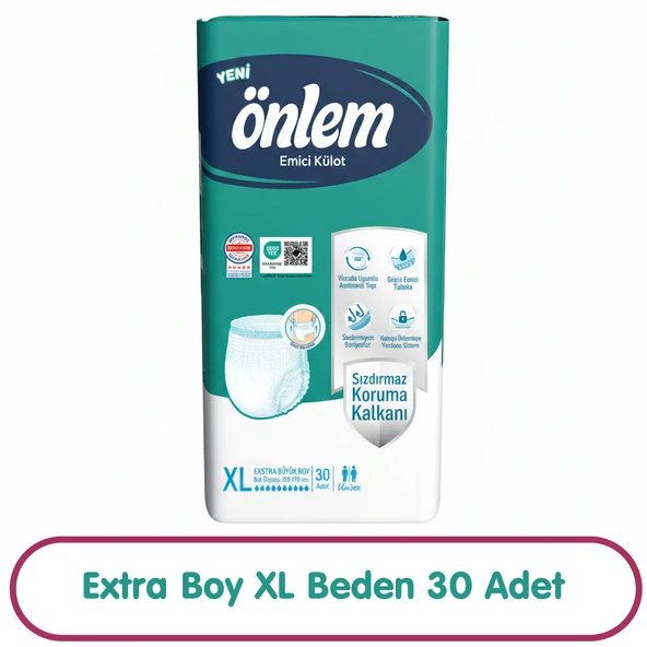 Önlem Emici Külot Xl Beden 30 Adet ürün görseli 1