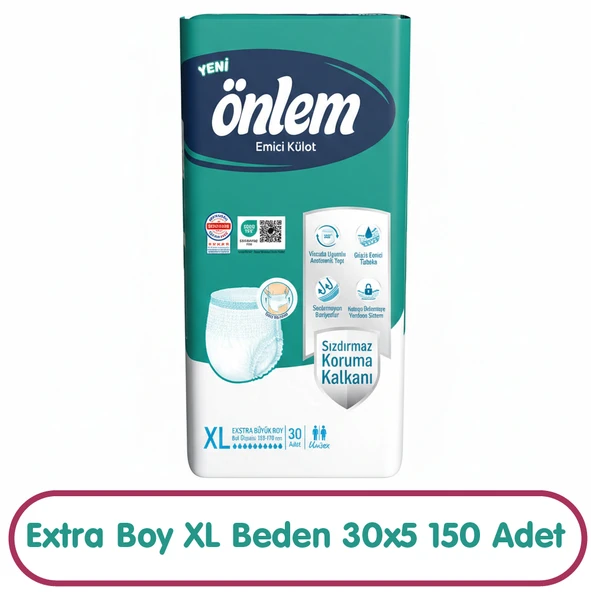 Önlem Emici Külot Xl Beden 30x5 150 Adet ürün görseli 1