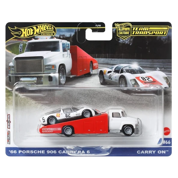 Hot Wheels 66 Porsche 906 G Model Araba - Resim 2