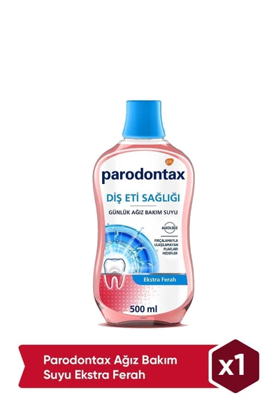 Parodontax Ağız Çalkalama Suyu Extra Ferah 500 ml ürün görseli 1