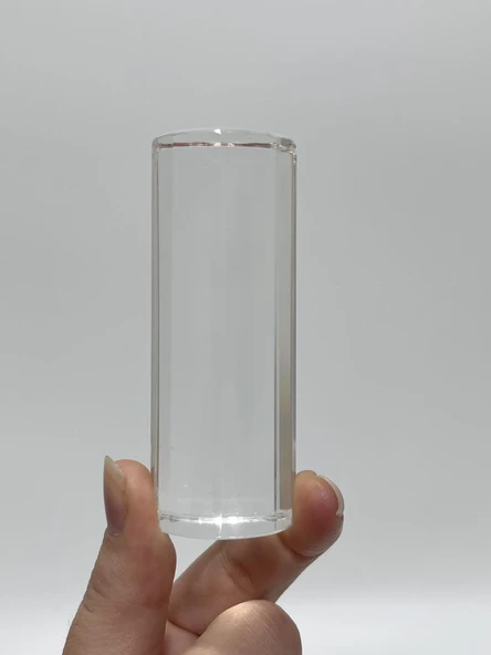 Dekoratif Çokgen Kristal Cam 80mm ürün görseli 1