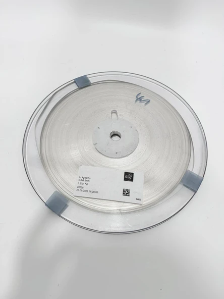 Wilke L-AG 49/Cu Sandwich Gümüş Alaşım Lehim Şeridi 0,3x3,5mm 1,30Kg ürün görseli 1