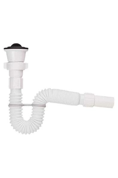 JAPAR Körüklü Lavabo Ve Evye Sifonu 32 Mm Çıkışlı ürün görseli 1