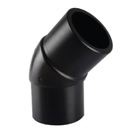 Tega HDPE Spigot Açık Dirsek 125 mm 45 Derece ürün görseli 1