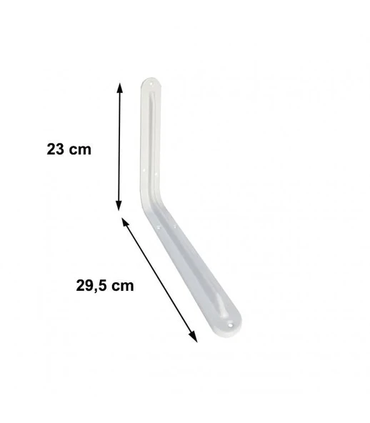 Raf Altı 10x12 mm Beyaz - Resim 6