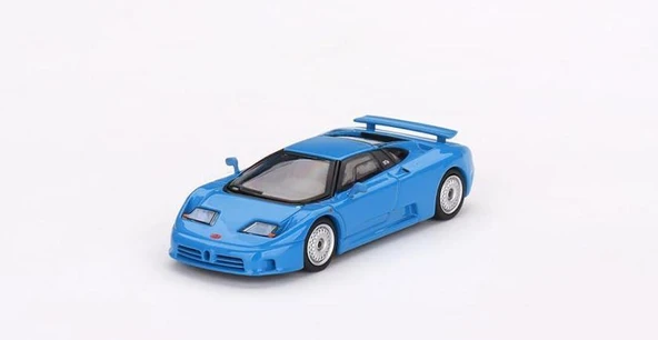 Mini GT 644 Bugatti EV110 GT Blu Bugatti LHD Model Araba ürün görseli 1