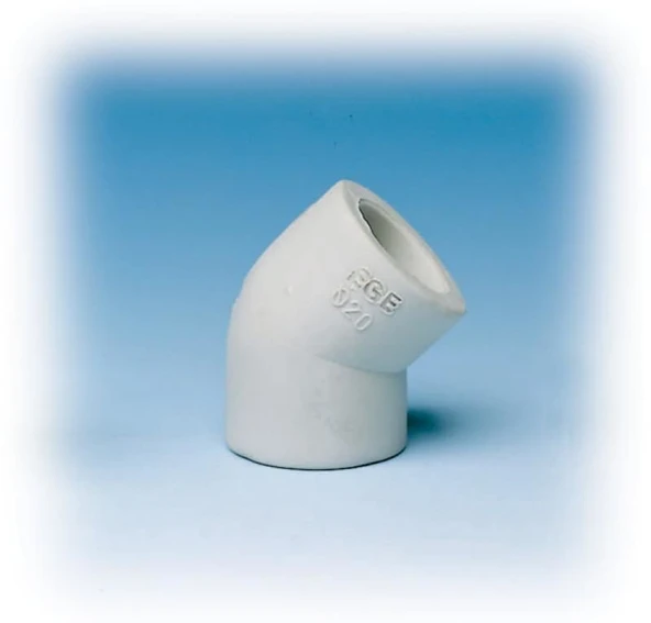 Ege Yıldız PPRC 32 mm Dirsek 45º  Gri - Resim 3