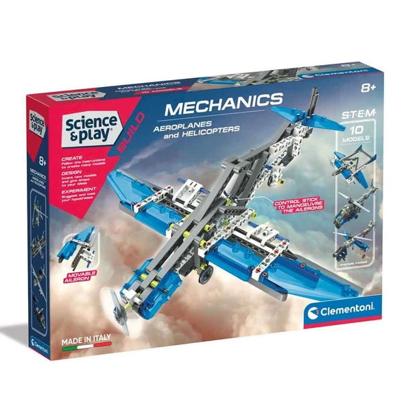 Clementoni Bilim ve Oyun: Aeroplanes and Helicopters 75028 ürün görseli 1