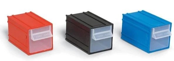 Portbag PÇ013 Çekmece  Mavi-Kırmızı - Resim 5
