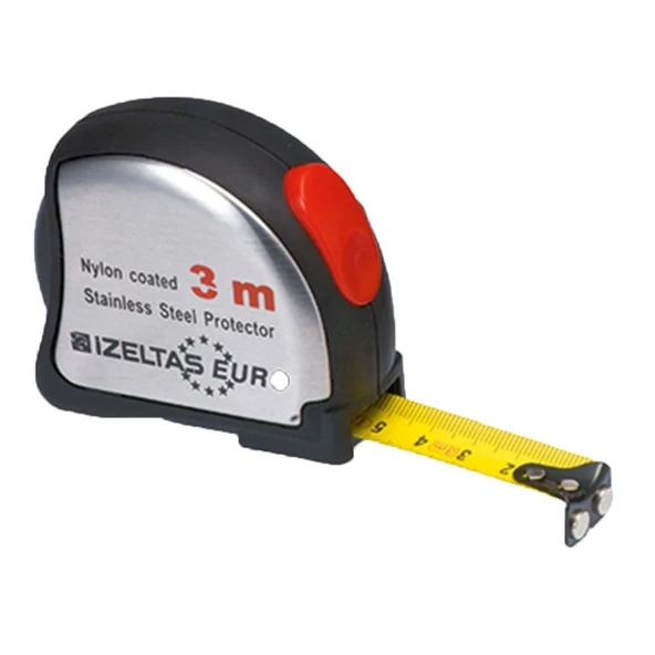 İzeltaş Krom Şerit Metre 3 Metre - Resim 6