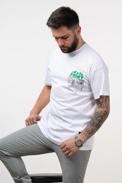 OVERSİZE PENYE ERKEK T-SHİRT - Resim 2