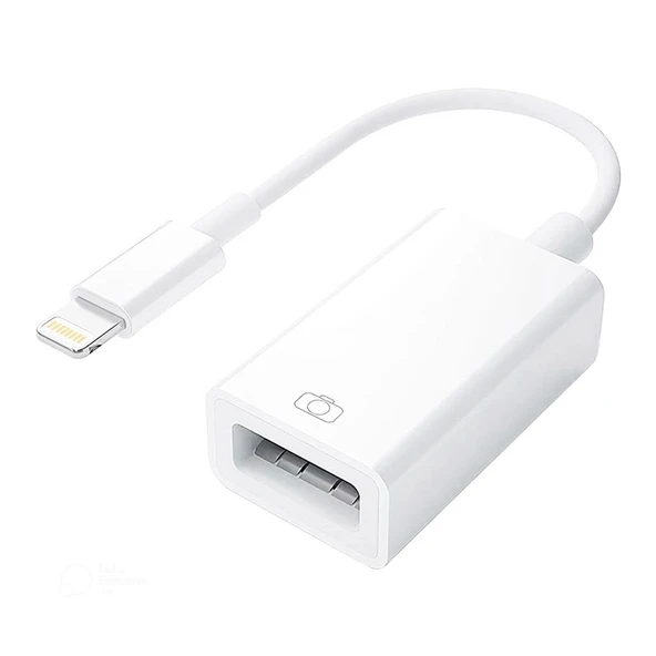 iphone Lightning to OTG Çevirici ( Lightning uç USB Converter) ürün görseli 1