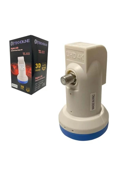 TEKNOLİNE TL-111 Tekli Lnb (Single) 0.6Db 3D Fhd 4K ürün görseli 1
