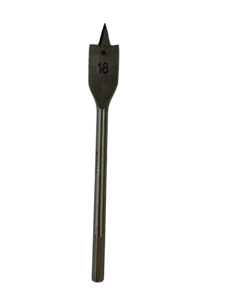 Nora 29003 Altıgen Yassı Ahşap Maktap Ucu 18 mm ürün görseli 1