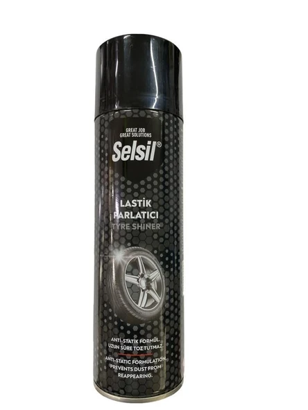 Selsil Lastik Parlatıcı Sprey 500 ml ürün görseli 1