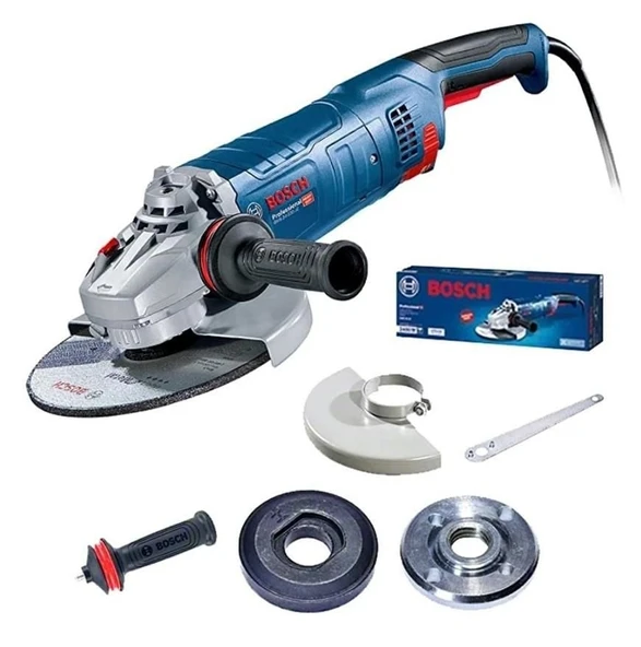Bosch GWS 24-180 JZ Büyük Taşlama 180 mm 2400 Watt ürün görseli 1