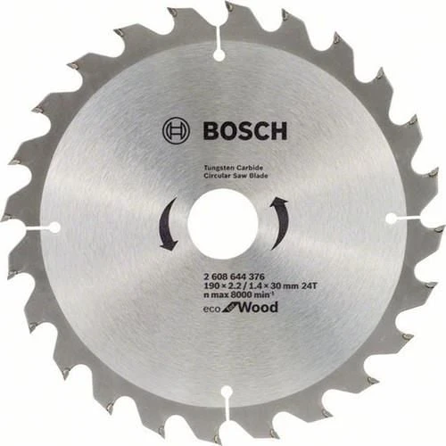 Bosch Eco Daire Testere 190X30 24 Diş - Resim 2