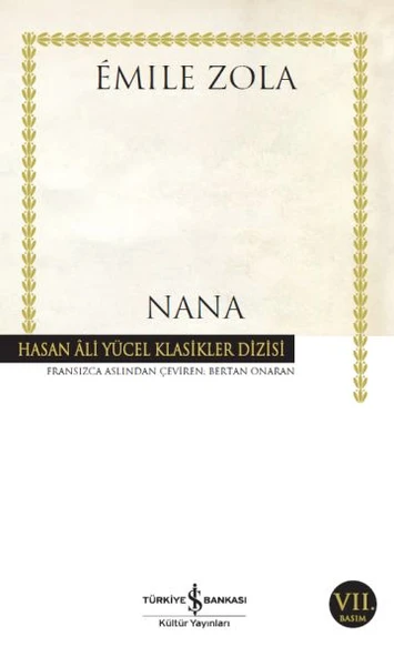Nana (K.Kapak) EMILE ZOLA ürün görseli 1