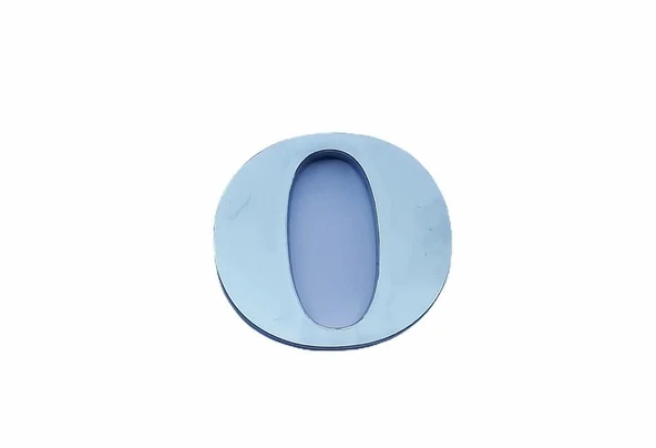 Cemax Villa Boy 0 Rakamı 8,5 cm Yapışkanlı - Resim 2