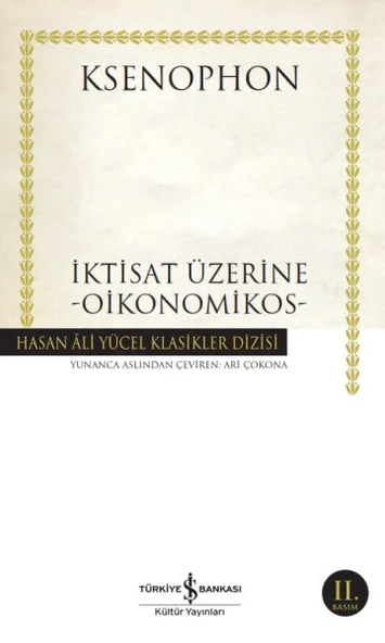 İktisat Üzerine - Oikonomikos (K.Kapak) KSENOPHON ürün görseli 1