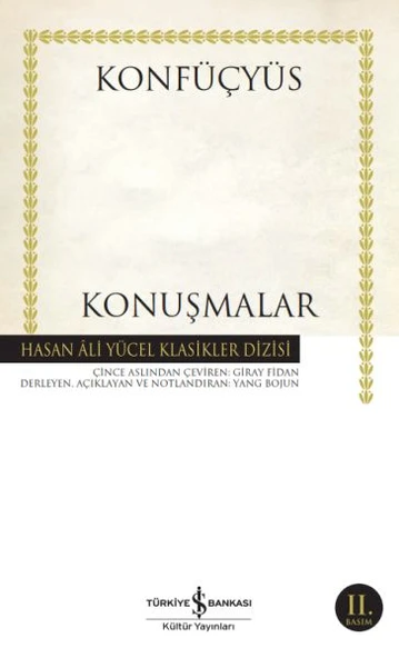 Konuşmalar (K.Kapak) KONFÜÇYÜS ürün görseli 1