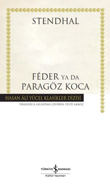 Feder Ya Da Paragöz Koca (K.Kapak) STENDHAL ürün görseli 1