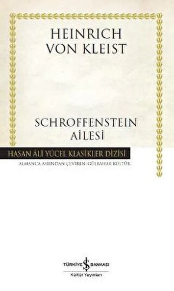 Schroffensteın Ailesi (K.Kapak)  HEINRICH VON KLEIST ürün görseli 1