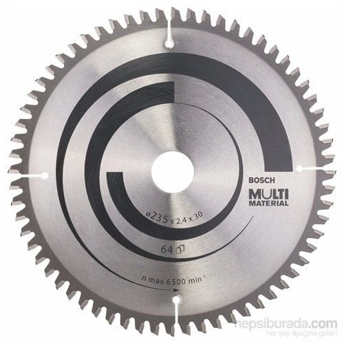 Bosch  MultiMaterial 235X2,4X30/25 mm 64 Diş Testere ürün görseli 1