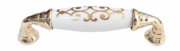 Klasik Silindir Kulp Altın 96 mm - Resim 6