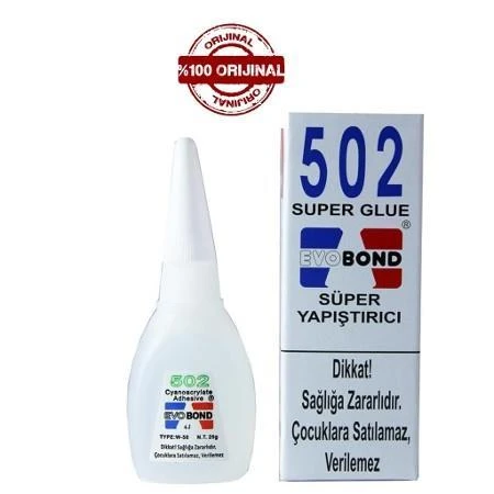 Evo Bond 502 Glue Süper Yapıştırıcı 20 gr ürün görseli 1