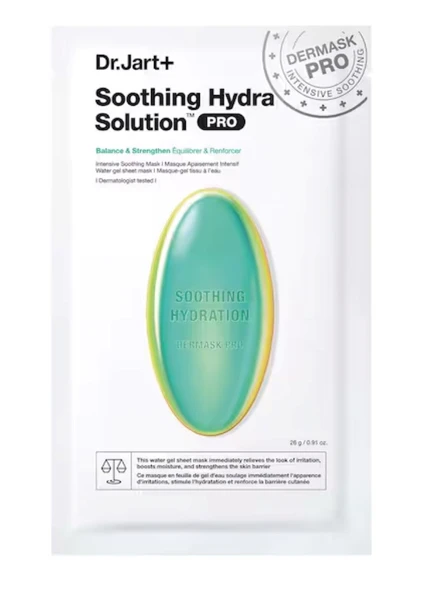 Dr. Jart Dermask Soothing Hydra Solution PRO - Yatıştırıcı Kumaş Yüz Maskesi ürün görseli 1