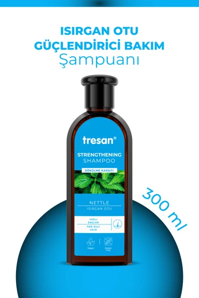 Dökülme Karşıtı Isırgan Otu Güçlendirici Bakım Şampuanı Yağlı Saçlar 300 ml ürün görseli 1