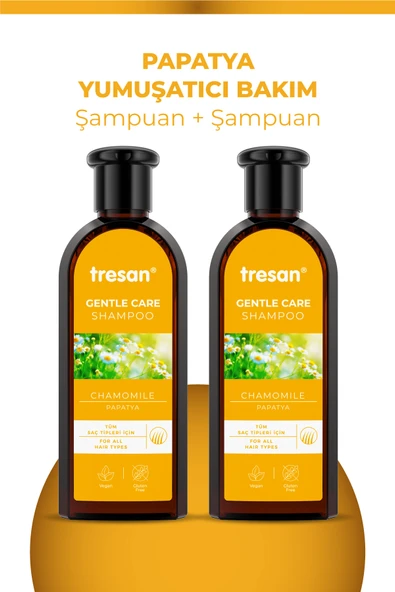 Papatya Yumuşatıcı Bakım Şampuanı 300 Ml X 2 Adet ürün görseli 1