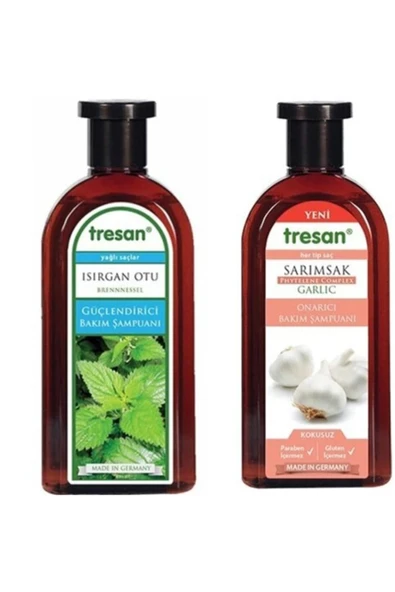 Isırgan Otu Yağlı Saçlar 300 ml  Sarımsak Özlü 300 ml Şampuan ürün görseli 1