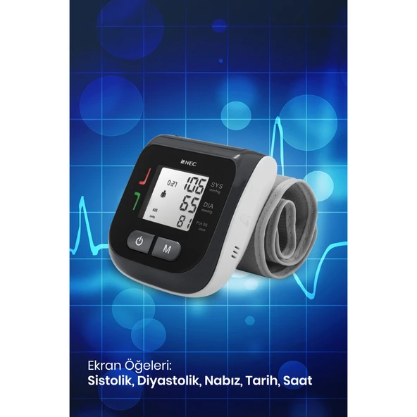 NEC-TW2 BİLEKTEN TANSİYON ALETİ - Resim 4